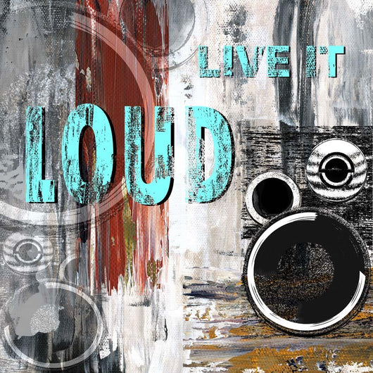 Live Loud I Wall Decal