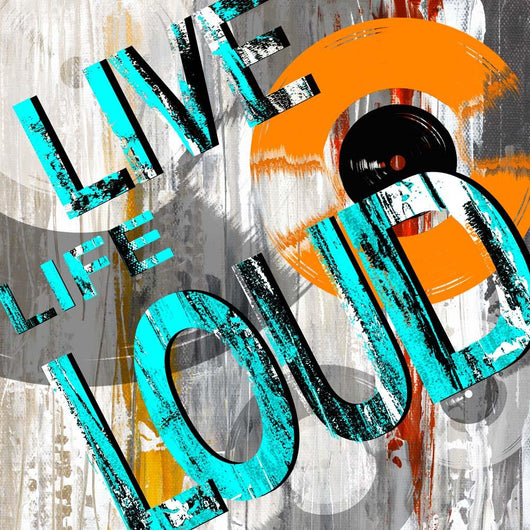 Live Loud Ii Wall Decal