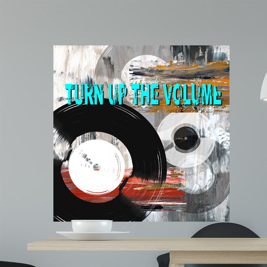 Turn It up I Wall Decal