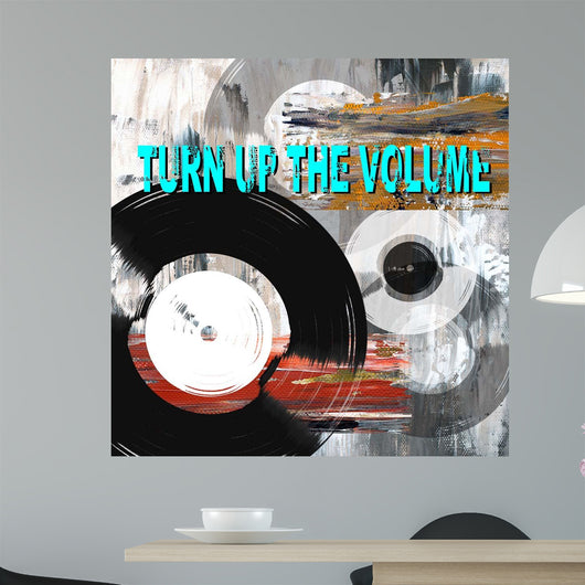 Turn It up I Wall Decal