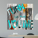 Turn It up Ii Wall Decal