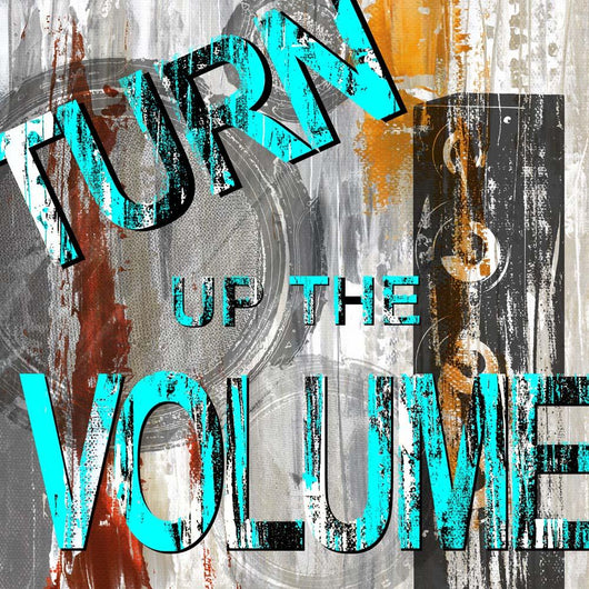 Turn It up Ii Wall Decal