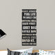 London Streets Wall Decal