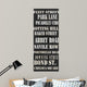 London Streets Wall Decal