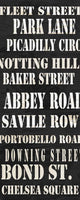 London Streets Wall Decal