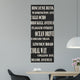Miami Streets Wall Decal