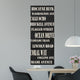 Miami Streets Wall Decal