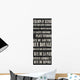 Paris Streets Wall Decal