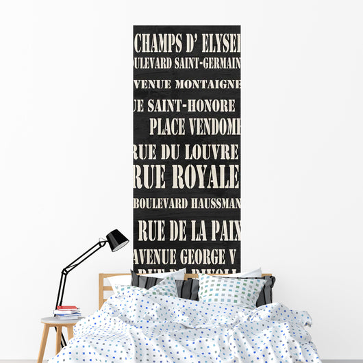 Paris Streets Wall Decal