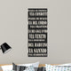 Rome Streets Wall Decal