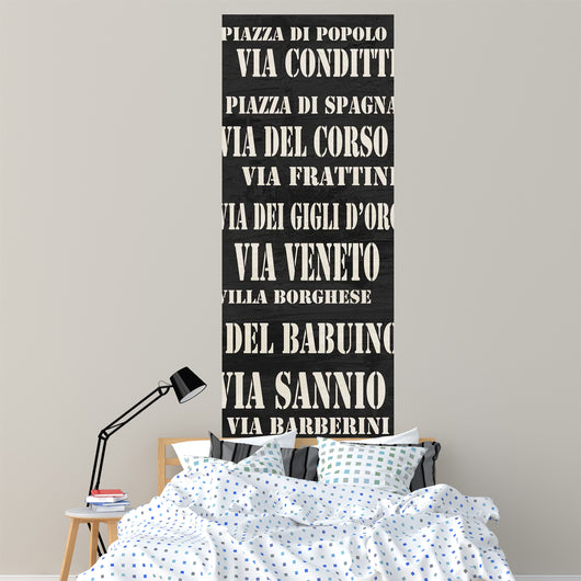 Rome Streets Wall Decal
