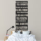 Rome Streets Wall Decal