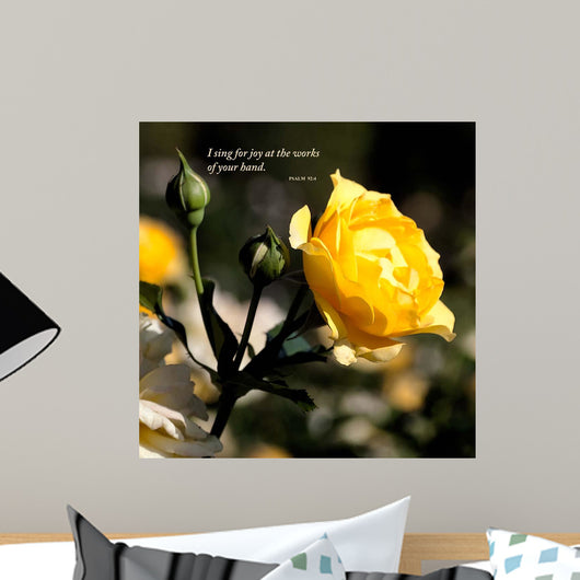 Summer Blooms Wall Decal