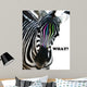 Zebra Colors Wall Decal