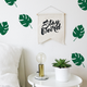 Monstera Leaf Wallpaper Sticker Set