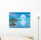 Illustration Hypothetical Idyllic Landscape Wall Decal