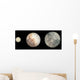 Dwarf Planets Ceres Pluto Wall Decal