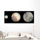 Dwarf Planets Ceres Pluto Wall Decal