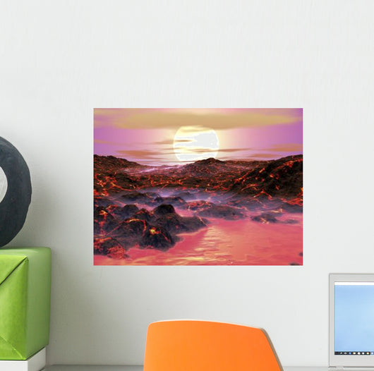 Sun Begins Its Journey Wall Decal