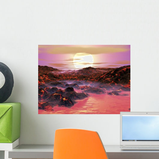 Sun Begins Its Journey Wall Decal