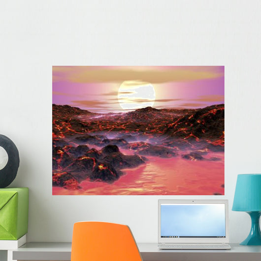 Sun Begins Its Journey Wall Decal