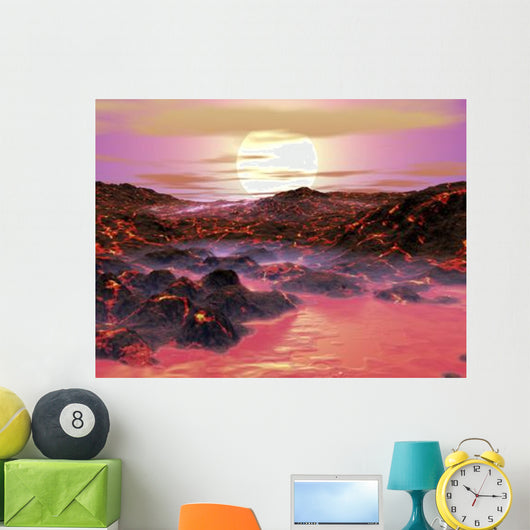 Sun Begins Its Journey Wall Decal