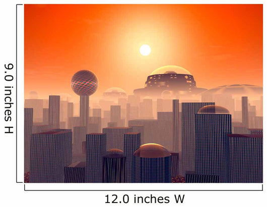Artist's Concept Earth Buried Wall Decal