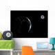 Illustration City Lights Dark Wall Decal
