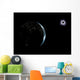 Illustration City Lights Dark Wall Decal