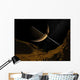 Illustration Saturn from Icy Wall Decal