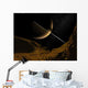 Illustration Saturn from Icy Wall Decal