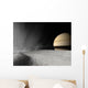 Illustration Geyser Erupting Surface Wall Decal