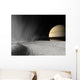 Illustration Geyser Erupting Surface Wall Decal