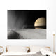 Illustration Geyser Erupting Surface Wall Decal