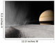 Illustration Geyser Erupting Surface Wall Decal
