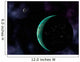 Artist's Concept How Extraterrestrial Wall Decal