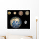 Artist's Concept Jupiter's Four Wall Decal