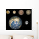 Artist's Concept Jupiter's Four Wall Decal
