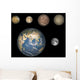 Artist's Concept Jupiter's Four Wall Decal