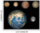 Artist's Concept Jupiter's Four Wall Decal