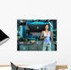 Young Radio Astronomer Stationed Wall Decal