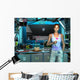 Young Radio Astronomer Stationed Wall Decal