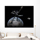 Artist's Concept Lunar Cycler Wall Decal Design 1