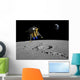Lunar Lander Begins Its Wall Decal