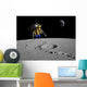 Lunar Lander Begins Its Wall Decal