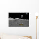 Lunar Shuttle Descends toward Wall Decal