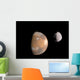 Artist's Concept Mars and Wall Decal Design 2