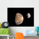 Artist's Concept Mars and Wall Decal Design 2