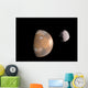 Artist's Concept Mars and Wall Decal Design 2
