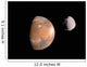 Artist's Concept Mars and Wall Decal Design 2